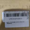 Extra Large Acacia Wood Corner Bread Box for Kitchen Countertop, 16.5 Inch Wooden Breadbox with Glass Wavy Door, Durable Grain Finish, Farmhouse Style Design