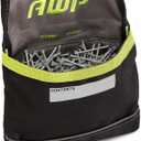 AWP TrapJaw Clip-on Fastener Tool Pouch, Small Utility Bag with Spring-Loaded Closure, Durable Tactical Tool Holder for Nails, Screws, and Electrical Accessories, 1L-039-2 (7" W x 7.75" L)
