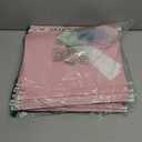 SUNEE 25 Pack Hanging File Folders, Pink Folders, Hanging File Folders Letter Size with 1/5-cut Tabs, Stay Organized for Your Home and Office Bulk File and Documents