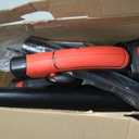 MZK Cordless Leaf Blower,20V Battery Powered Electric Blower for Lawn Care, Electric Lightweight Leaf Blower for Blowing Leaves, Patio Cleaning and Dust(2 * 2Ah Battery & Charger Included), Wine Red