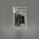 Prime-Line U 11126 Door Reinforcement Lock  Add Extra, High Security to your Home and Prevent Unauthorized Entry  3 In. Stop, Aluminum Construction, Bronze (Single Pack)