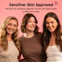 grace & stella Face Towels Disposable - Travel Essentials - Ultra-Soft & Absorbent Face Wipes Towelettes - XL Facial Towels for Cleansing & Makeup Removal - Lint-Free Facial Tissue - Vegan (60 Count)