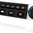 599-268 A/C Control Panel Compatible with Honda Accord 1998-2000 HVAC Control Module Replacement for 79600-S84-A01ZA