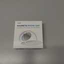 2 x Typecase Magnetic Phone Grip Holder: Adjustable Finger Ring Kickstand - Adapter Ring Included - Phone Grips for Back Compatible with iPhone Android Kindle Accessories - Blue Marble