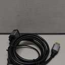 Duttek VGA to HDMI Adapter Cable 5FT/1.5M, Gold Plated 1080P Active VGA Male to HDMI Male Analog Video Adapter Cable with Power and Audio Output Converter Cable