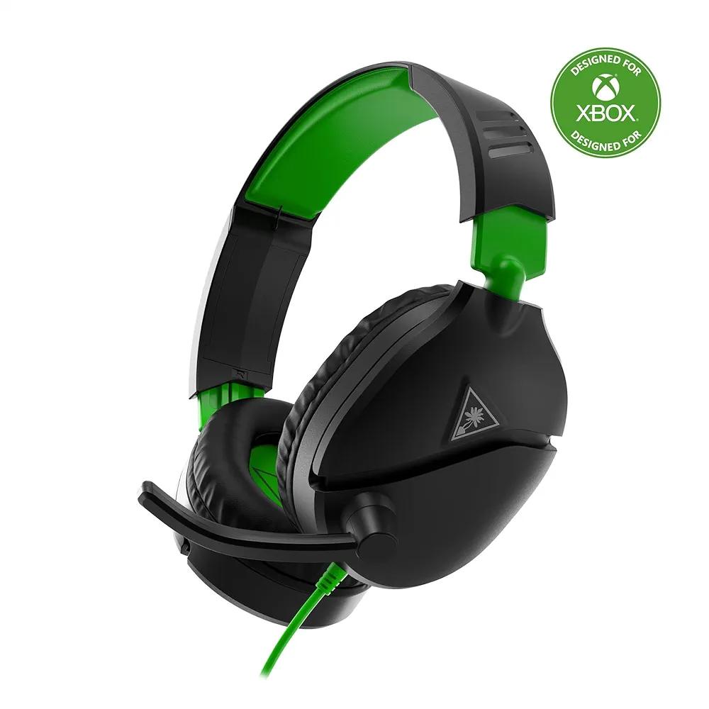 Turtle Beach Recon 70 Multiplatform Gaming Headset for Xbox Series X|S, Xbox One, PS5, PS4, PC & Mobile w/ 3.5mm Wired Connection - Flip-to-Mute Mic, 40mm Speakers, Lightweight Design, Black