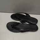 Suede Flip Flops Sandals for Women Comfortable Slip on Open Toe Thong Sandals Casual Summer Dress Flats Sandal Shoes, 7