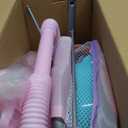 YIYBM Baby Doll Stroller Play Set with 12.5" Baby Doll,Dining Chair, 2 Sets Clothes and 20 PCS Doll Accessories. Stroller Toy for 3, 4, 5, 6 Year Old Toddler Girls for Realistic Pretend Play.