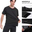 HovSiyla 1/5 Pack Running Shirts Men Sport Tops Dry Fit Gym Wicking Athletic T Shirts Breathable Cool Workout Shirts (XL)