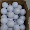 Jerify Practice Golf Balls Bulk 45g Solid Rubber Golf Training Balls High Bounce Performance for Hit Away Swing Driving Range Indoor Outdoor Training