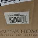 Levtex Home Mills Waffle King Bedspread Set (122x106in) with 2 Pillow Shams (36x20in) - Taupe - Cotton Waffle King Size Bedspread Set - Soft, Pre-Washed