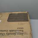 Suteck Zero Gravity Chair, Reclining Camping Lounge Chair w/Removable Cushion, Upgraded Lock and Cup Holder, Reclining Patio Chairs Folding Recliner for Indoor and Outdoor (Dove Gray)