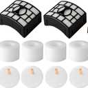 UV700 Vacuum Filters Replacement for Shark DuoClean Lift-Away Upright Vacuum NV770, NV771, NV611, Replacement Parts XFF600 XHF600 (2 HEPA + 4 Foam + Felt Filter)