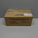 Plustool 8 Pack Matte Black Door Knobs, Privacy Door Knob with Lock, Interior Doorknobs with Round Ball, Keyless Door Lockset for Bedrooms Bathrooms
