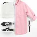 JMIERR Mens Cotton Linen Casual Stylish Button Down Shirt Long Sleeve Dress Shirts (Gray, XXXL)