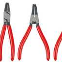 CRAFTSMAN Snap Ring Plier Set, 4-Pack, 7 inch, Straight and Curved Pliers, Stainless Steel (CMMT98339)