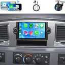 2+64G Car Radio Stereo for Dodge Ram 1500/2500/3500 (06-08),Dodge Durango (05-2008),Chrysler 300 Touring/300C/300M (05-07),Jeep Grand Cherokee (05-09) WiFi Wireless Carplay Android Auto,6.2