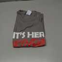 It's Her Birthday T-Shirt (Gray, M)