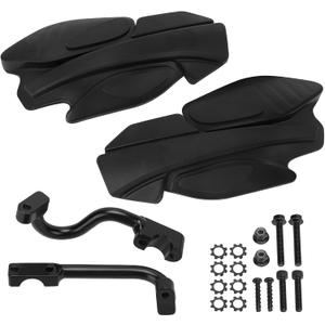 Handguards & Mount Brackets Kit for Polaris Sportsman 850 570 550 500 450 400 300 1000 Scrambler 850 1000 For Snowmobile Switchback Assault 800 600 Rush 800/600 Pro R RMK 800 2889341 2879380 2876846