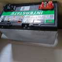 Interstate Batteries Marine/RV Battery 12V 100Ah 825CCA Dual Purpose Power Pure Lead AGM RV & Marine Starting Replacement Battery (Group Size 31M) Boats, RV's (8-31MAGMDC / 31M-AGM-A)