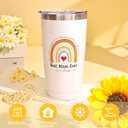 Mothers Day Gifts for Mom, Best Mom Birthday Ideas for Women Unique Mother's Day Relaxing Baskets for Mother, Crochet Sunflower New Mama Thank You Gifts for Wife Women Her from Daughter Son Husband
