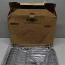 Kitsure Dish Drying Rack - Compact Dish Rack with Utensil Holder & Adjustable Water Outlet, Rust-Proof & Scratch-Resistant Drying Rack for Kitchen, 14.5" x 12.0" x 4.0", Black