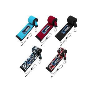 KPEPIX Lightproof Neoprene Fishing Rod Sleeve - Fishing Rod Cover for Storage & Transportation - Puncture Resistant Rod Sock for Casting, Trolling, Spinning Rods 5 PCS