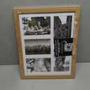 Americanflat 4x6 Collage Picture Frame with Shatter-Resistant Glass - Fits Five 4x6 Photos or Use as One 11x14 Picture Frame - Signature Collection - Collage Frames for Wall Display - Dark Oak