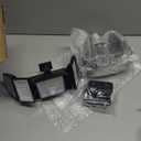 Solar Motion Lights Outdoor - with 16.4ft Cable, 3000LM LED Security Lights for Outside Dusk to Dawn, 2400mAh IP65 Waterproof Flood Lights with Remote for Court Yard Garage Front Door