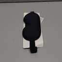 YFONG Weighted Sleep Mask, Women Men 3D Blocking Lights Sleeping Mask (4.2oz/120g), Pressure Relief Night Sleep Eye Mask with Adjustable Strap, Eye Cover Blindfold for Travel Nap Yoga, Black