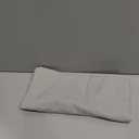 MooMee Bedding Pillowcases Pack of 2 100% Washed Cotton Linen Like Textured Breathable Durable Soft Comfy (Pastel Grey, Queen)