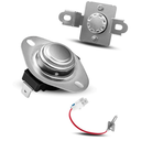 6931EL3003D Limit Thermostat 6323EL2001B Thermistor 6931EL3001E Thermostat Kit Fit for LG Dryers, Replaces AP4440975 1268366 6931EL3003E AH3530485 EA3530485 PS3530485