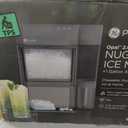 GE Profile Opal 2.0 with 0.75 Gallon Tank, Chewable Crunchable Countertop Nugget Ice Maker, Scoop included, 38 lbs in 24 hours, Pellet Ice Machine with WiFi & Smart Connected, Black Stainless Steel