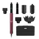 Shark FlexStyle Air Styling & Drying System, Powerful Hair Dryer Brush & Multi-Styler with Auto-Wrap Curlers, Diffuser, Paddle Brush, Round Brush, Concentrator Attachment, Black Cherry, HD457CR