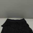 Aleumdr Women's Waistband Layered Swimdress Ruffle Swim Skirt Swimsuit Bottom (Medium, Black)
