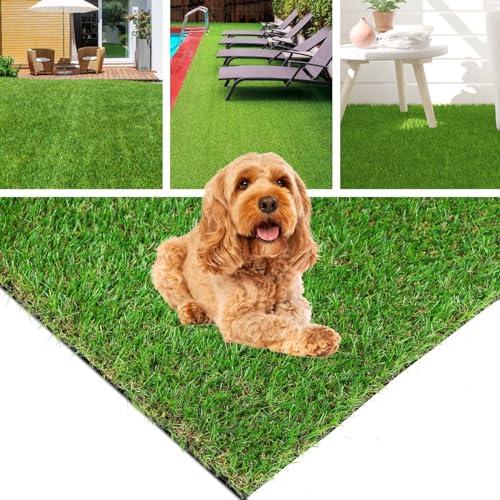 XLX TURF Large Dogs Grass Pee Pad 3 FT X 5 FT, Realistic & High Drainage Fake Grass for Dogs Potty Training Indoor Outdoor Use