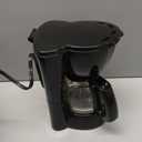 Elite Gourmet EHC4128 Automatic 4-Cup Brew & Drip Coffee Maker with Pause N Serve, Glass Carafe, Reusable Filter, On/Off Switch, Keep Warm, Water Level Indicator, Black