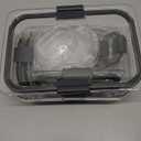 Rubbermaid Brilliance Food Storage Containers, 14 Piece Plastic Containers with Lids, BPA-Free, Leak Proof, Clear (Set of 7 Assorted Containers)