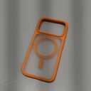 TORRAS Magnetic Shockproof for iPhone 17 Pro Case, Camera Control, Fit for MagSafe, Military-Grade Protection, Translucent Slim Case for iPhone 17 Pro Phone Case Anti-Fingerprint, Cosmic Orange