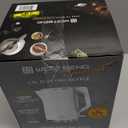 West Bend Timeless Electric Kettle Cordless Serving Features Stainless Steel Interior Boil Dry Protection and Auto Shut Off, 1.5-Liter, White/Gold