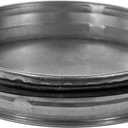 Vent Systems 6" Galvanized Steel End Cap. 6 Inch Duct Fitting Diameter. Ducting End Cup. Sewer End Cup. Steel Plug with Rubber Gasket. Dryer Duct Plug