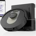 Shark AV2501AE AI Robot Vacuum with XL HEPA Self-Empty Base, Bagless, 60-Day Capacity, LIDAR Navigation, Perfect for Pet Hair, Compatible with Alexa, Wi-Fi Connected, Carpet & Hard Floor, Black