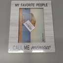 Beliran Memaw Gifts Picture Frame 5x7, Grandma Photo Frame, Christmas Mothers Day Birthday Gifts for Memaws, My Favorite People Call Me Memaw Wooden Picture Photo Frames for Desk Home Room Decor