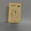 TECKNET Ergonomic Mouse, Bluetooth Wireless Vertical Mouse, Rechargeable Battery, Quiet Clicks, 4800 DPI Adjustable, BT5.0/3.0 & 2.4G Connect, Easy to use, Wide Compatibility - Black