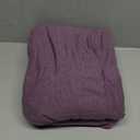 Ella Jayne Jersey Sheets Full (4 Pieces) All Seasons, Wrinkle Resistant, Cozy Stretchable Knit T-Shirt, Super Soft with Deep Pockets Jersey Knit Sheets Full (Heather Purple)