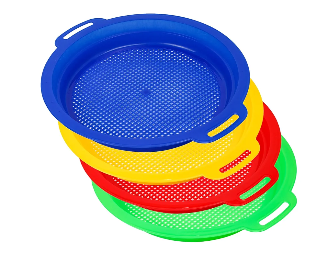 ASR Outdoor Sand Sifter Sieve Gold Prospecting Equipment (Colors Ship at Random)
