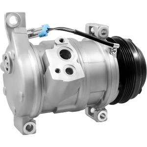 AC Compressor Compatible with Silverado 1500 Escalade Tahoe Sierra 1500 Yukon Pre-filled with Compressor Oil Replace 10364873 (CO002)
