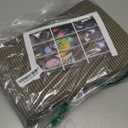 Driver Bottom Cloth Seat Cover, Replacement 2tone Tan Driver Side Fabric Seat Cover Compatible with Dodge Ram 1500 2500 3500 4500 5500 SLT 2009-2012