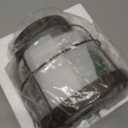 Vintage Glass Farmhouse Vase, Rustic Lantern Decor with Plants Flowers Lights Vintage Style Vases for Home Decor Floral Arrangement Hostess Gift