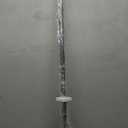 BRIOFOX Shower Curtain Rod 43-73 Inches, Rustproof and Non-Slip Spring Tension Rod for Bathroom, Polished 304 Stainless Steel